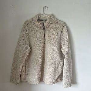 BUNDLE OF TWO Oversized Sherpa quarter zip